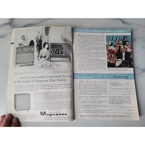 The National Geographic Magazine November, 1957 - Picture 3 of 10